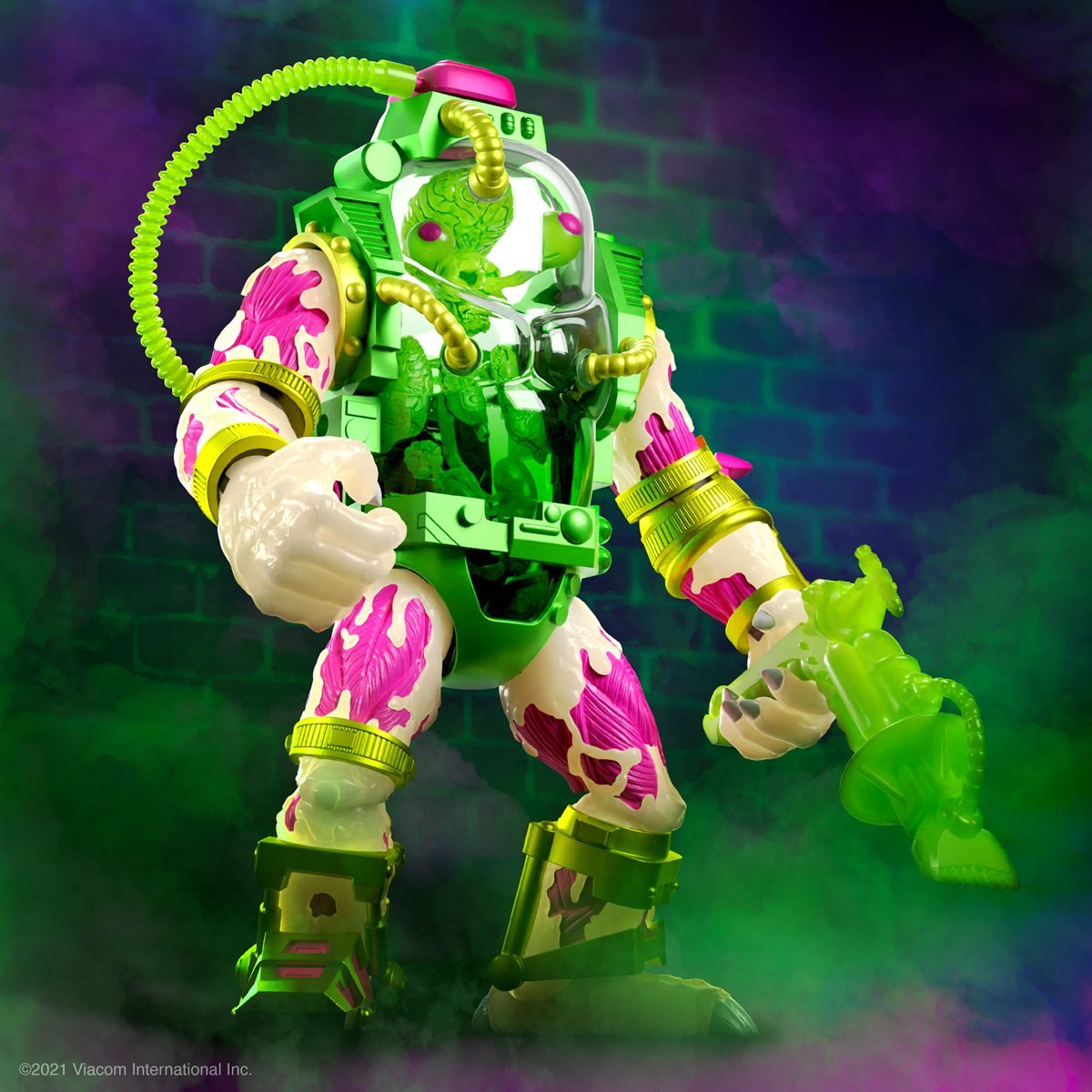Super7 - Teenage Mutant Ninja Turtles Ultimates Glow-in-the-Dark Mutagen Man 7-Inch Action Figure - Entertainment Earth Exclusive