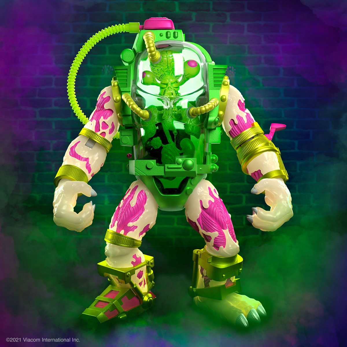 Super7 - Teenage Mutant Ninja Turtles Ultimates Glow-in-the-Dark Mutagen Man 7-Inch Action Figure - Entertainment Earth Exclusive
