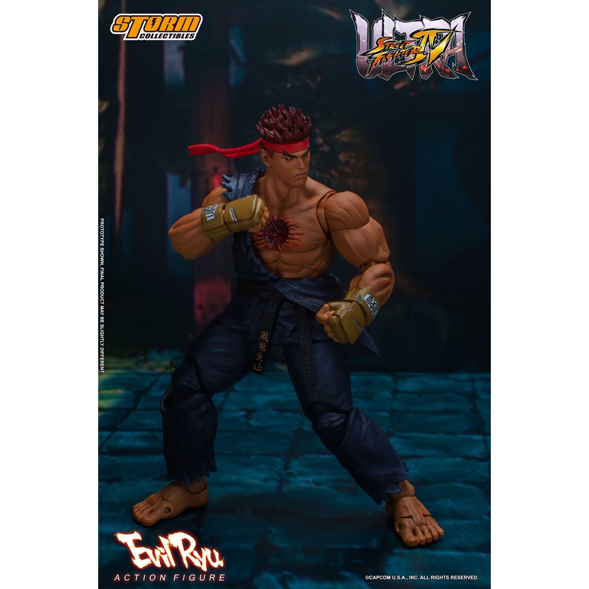 Storm Collectibles - Ultimate Street Fighter IV Evil Ryu 1:12 Scale Action Figure