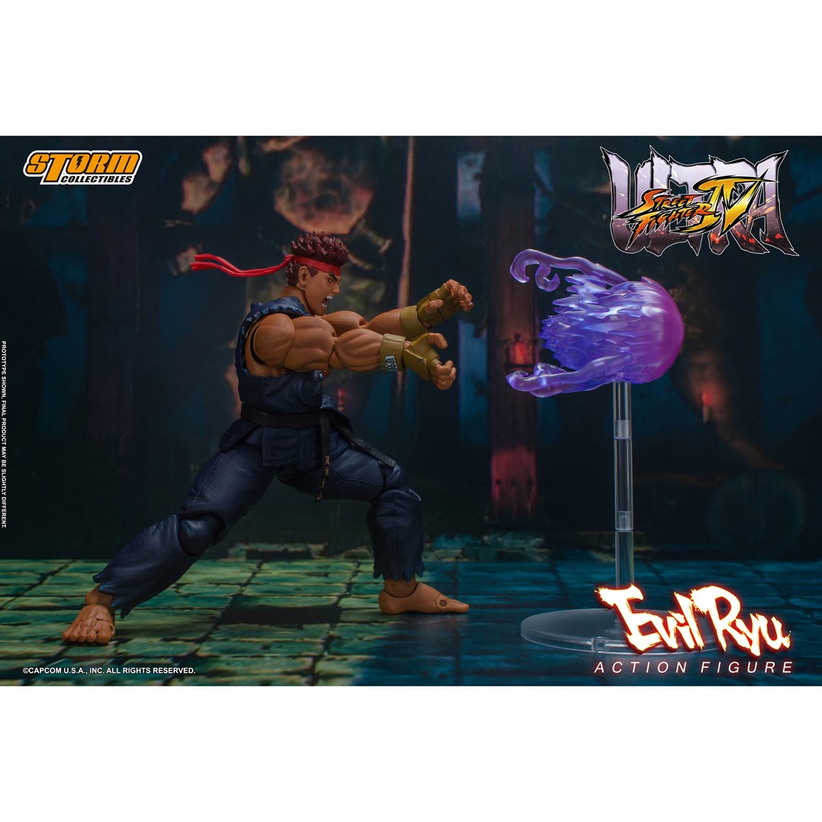 Storm Collectibles - Ultimate Street Fighter IV Evil Ryu 1:12 Scale Action Figure