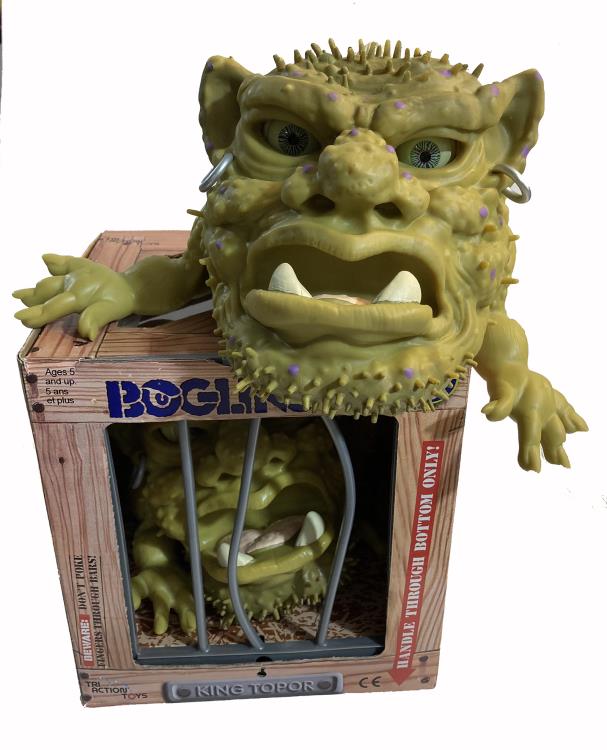 TriAction Toys Boglins 8-Inch Foam Monster Puppet - King Topor