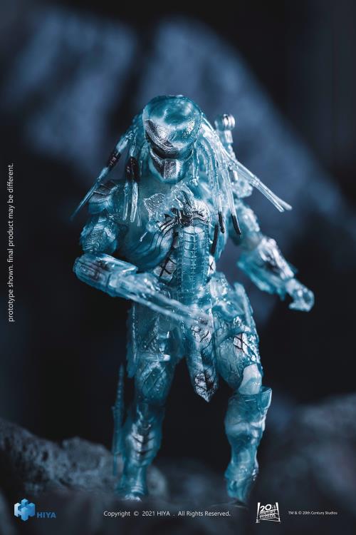 Hiya - Alien vs. Predator Scar Predator (Active Camouflage) 1:18 Scale PX Previews Exclusive Figure