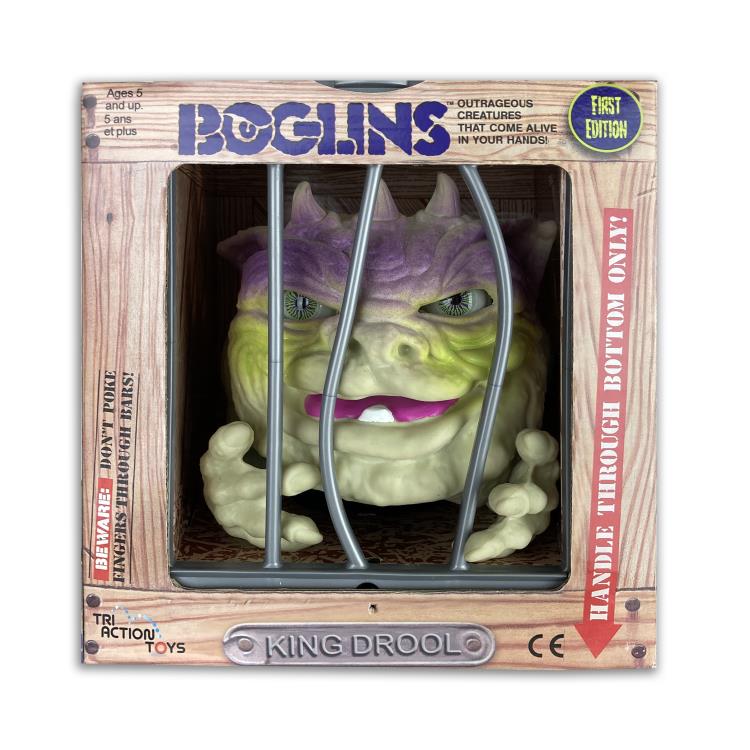 TriAction Toys Boglins 8-Inch Foam Monster Puppet – King Drool