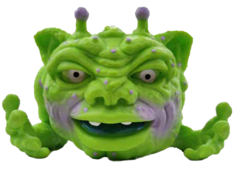TriAction Toys Boglins 8-Inch Foam Monster Puppet - Alien Dwizork
