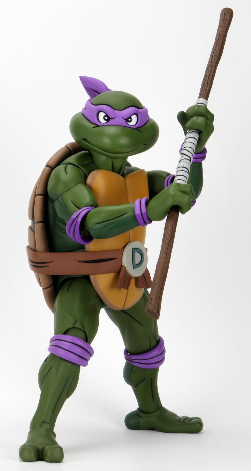 NECA: Teenage Mutant Ninja Turtles (Cartoon)- 1/4th Scale Action Figure - Giant-Size Donatello