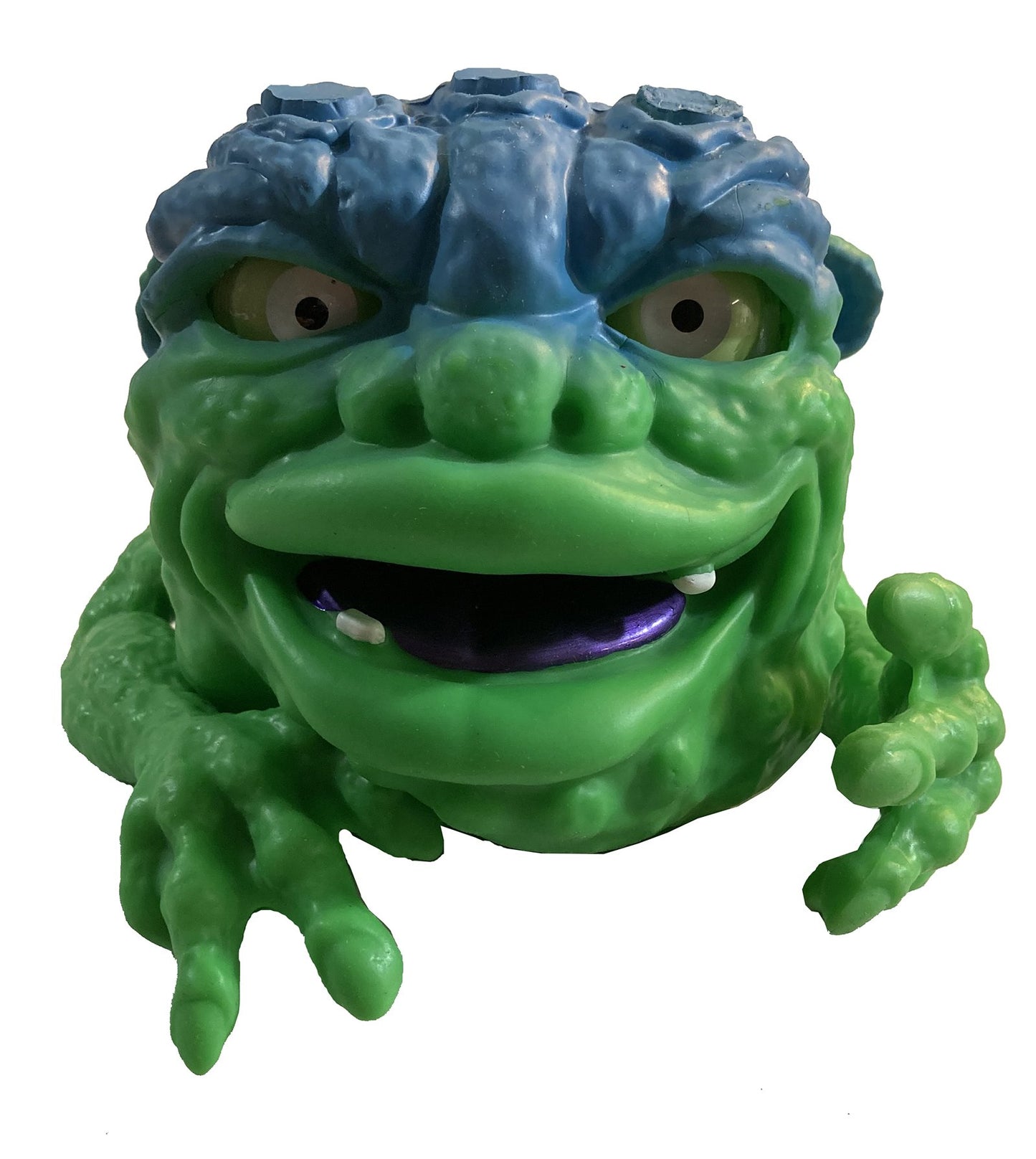 TriAction Toys Boglins 8-Inch Foam Monster Puppet - Alien Vizlobb