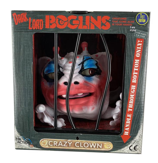 TriAction Toys Boglins 8-Inch Foam Monster Puppet – Crazy Clown