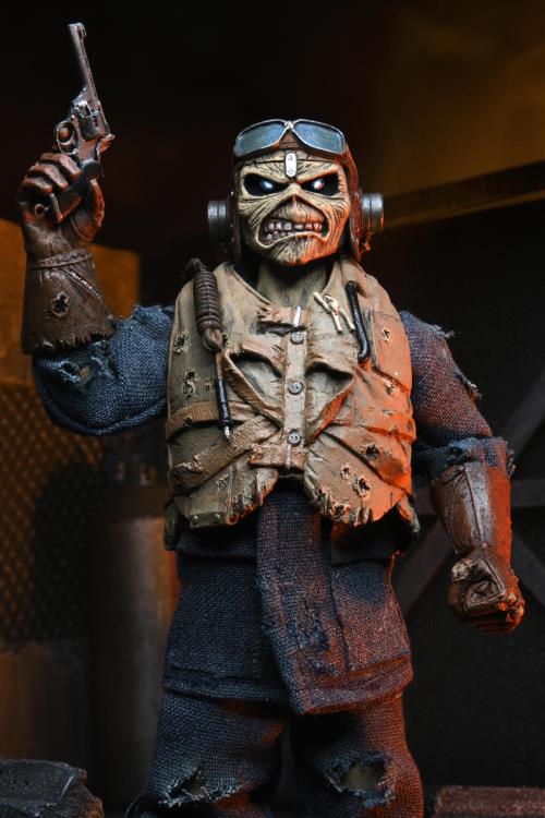 NECA – Iron Maiden – 8″ Clothed Action Figure – Aces High Eddie