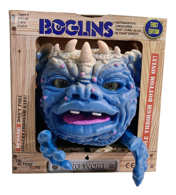 TriAction Toys Boglins 8-Inch Foam Monster Puppet - King Wort