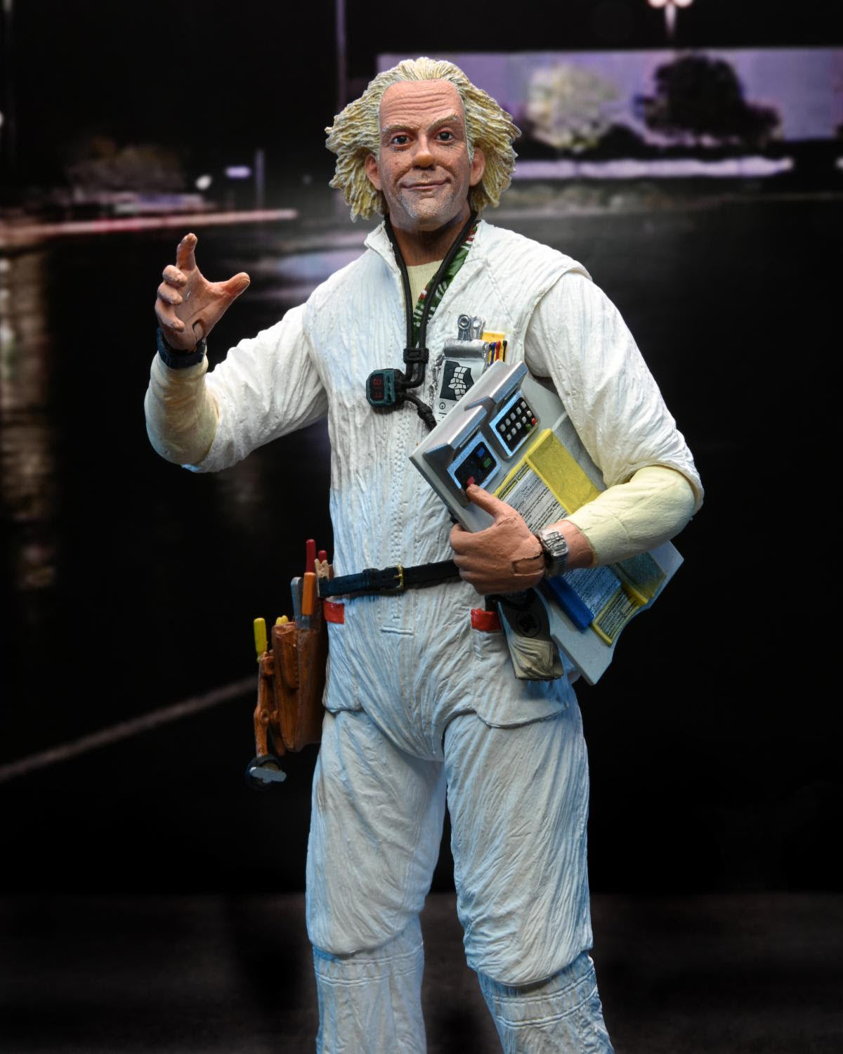 NECA - Back To The Future - 7" Scale Action Figure - Ultimate Doc Brown (1985)