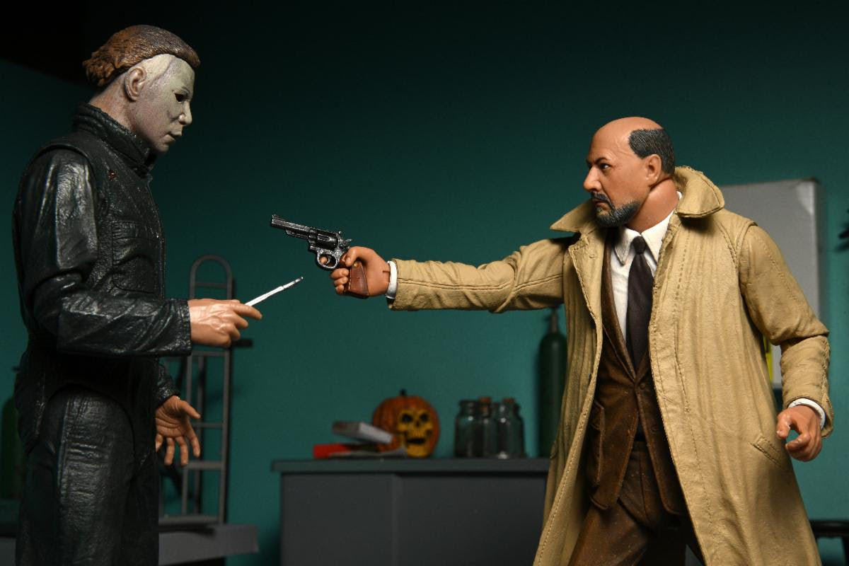 NECA - Halloween 2 - 7" Scale Action Figure - Ultimate Michael Myers & Dr Loomis 2-pack